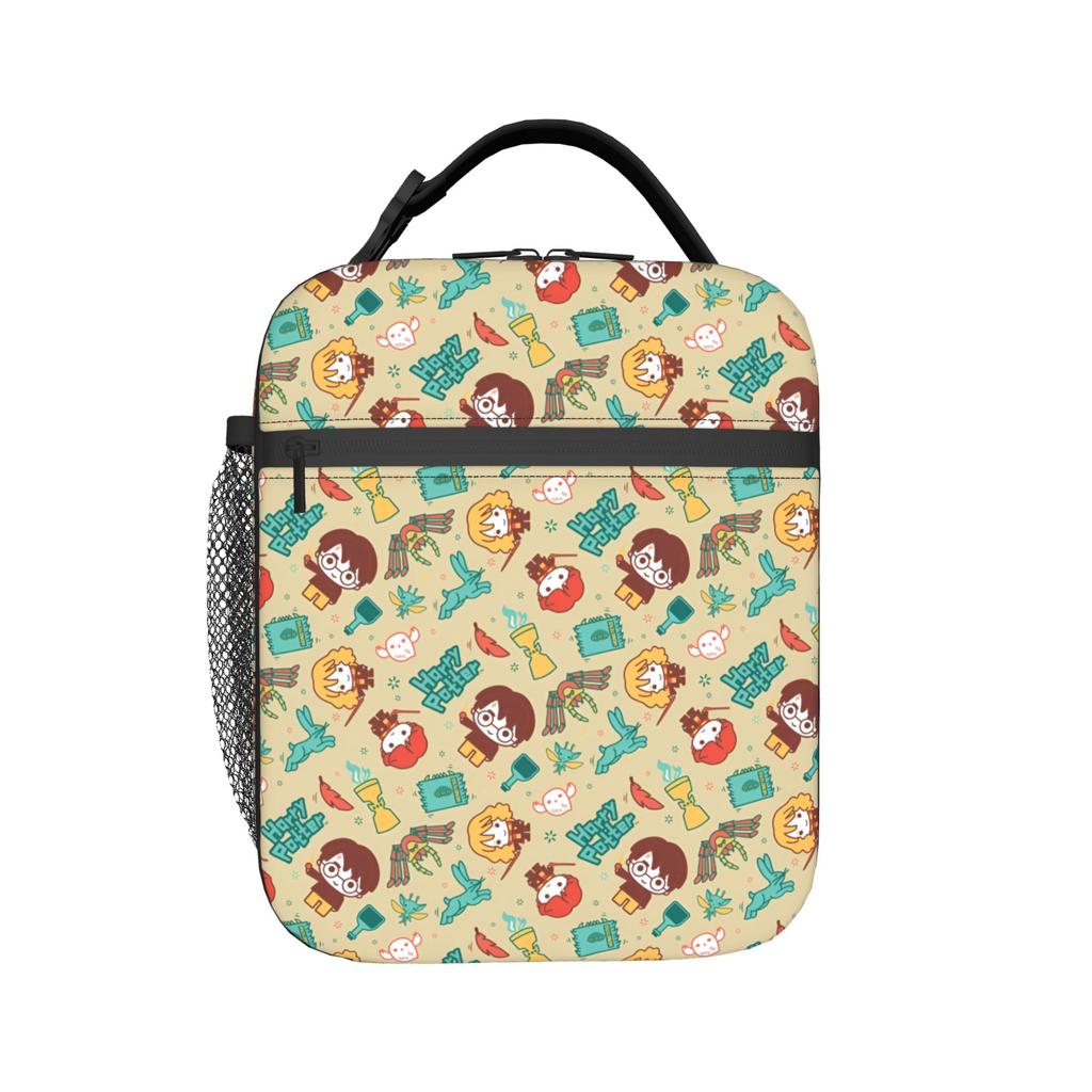 Custom H-Harryes Lunch Bag Women Cooler Thermal Insulated Lunch Box for Adult Office
