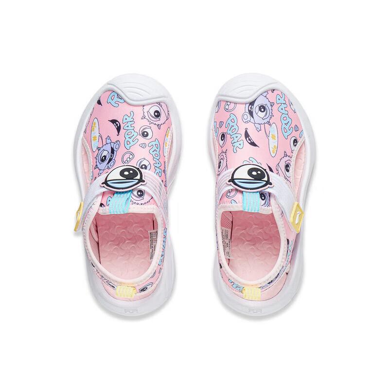 Детские сандалии Li Ning легкие прочные детские обувь розовые синие YKKT002-4