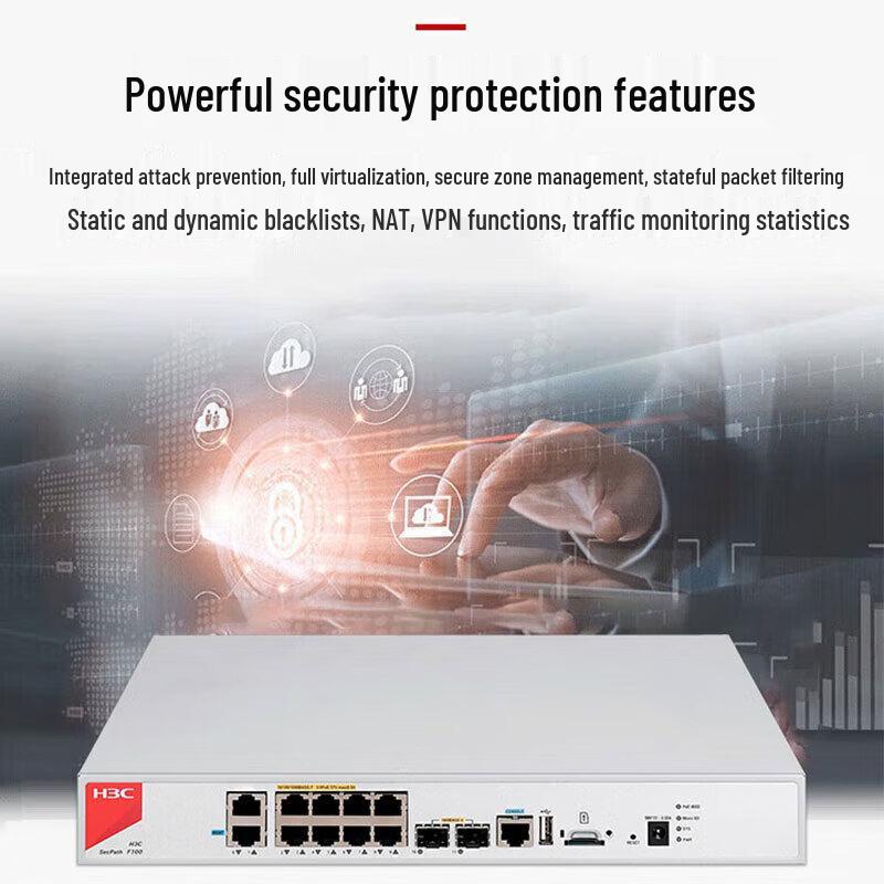 H3C F100/F1000 Series Enterprise VPN Security Firewall