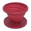 Collapsible Coffee Filter Funnel Heat Resistant Silicone Coffee Funnel Portable Coffee Brewing Tools