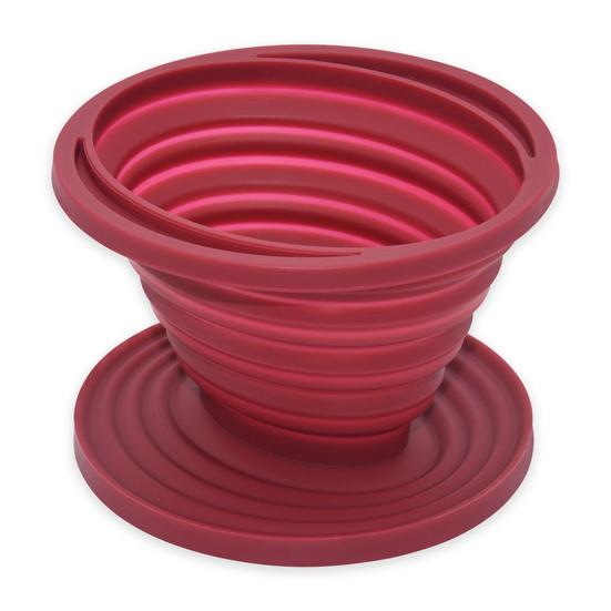 Collapsible Coffee Filter Funnel Heat Resistant Silicone Coffee Funnel Portable Coffee Brewing Tools