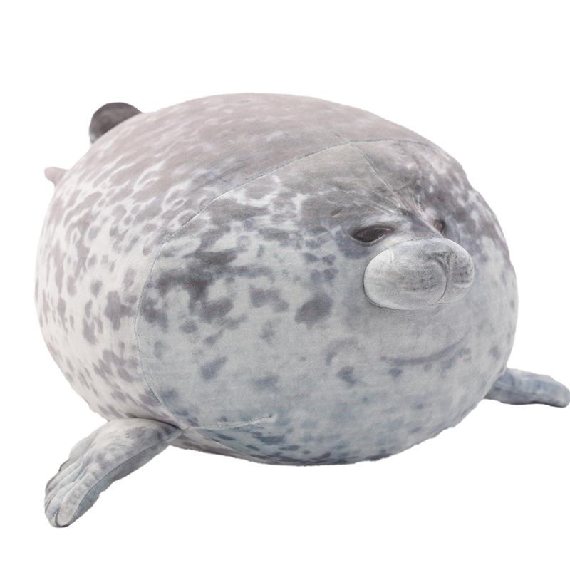 30-60cm Seal Pillow Doll Soft Sea Lion Plush Toys Sea World Animal Seal Plush Stuffed Doll Baby Sleeping Pillow for Kids Gifts