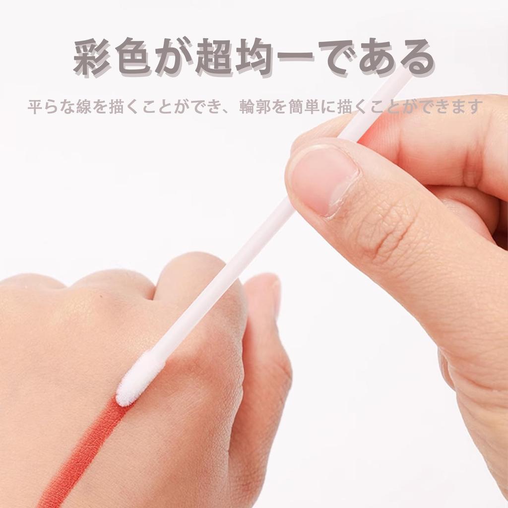 Аккерды из 100 Одноразовые Губы Полые для Губ Профессиональные Косметические Кисти 50 Штук/Набор Кисти, Стержни, Портативные, Одноразовые, Нанесение, Помада,