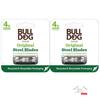Bulldog Original Replacement Blades X 2 Piece Set Shaving Razor Goodys Original Daily Necessities Sample Included (4 Pieces)