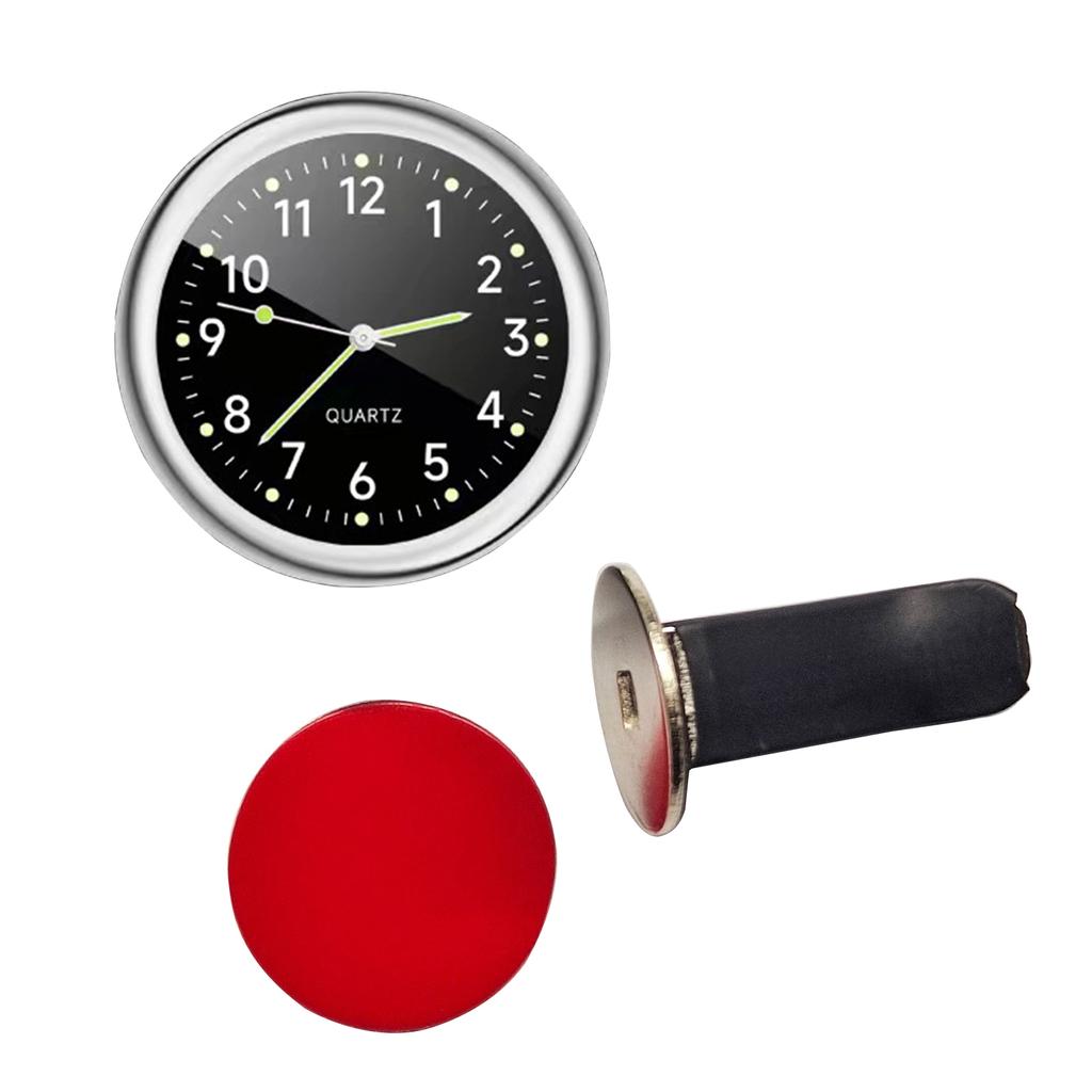 Модернизированные часы для приборной панели автомобиля Удобные автомобильные часы Простые в использовании автомобильные часы с зажимом Простая установка для салона