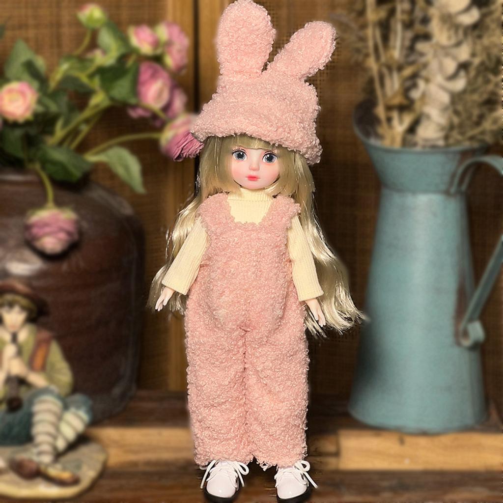 Платье для куклы Лоли Полный набор куклы с 20 шарнирами и расписанным вручную макияжем губ