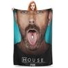 Фланелевое покрывало House MD Телешоу Теплое плюшевое одеяло Мягкое покрывало для кровати Гостиная Дом Путешествие Диван