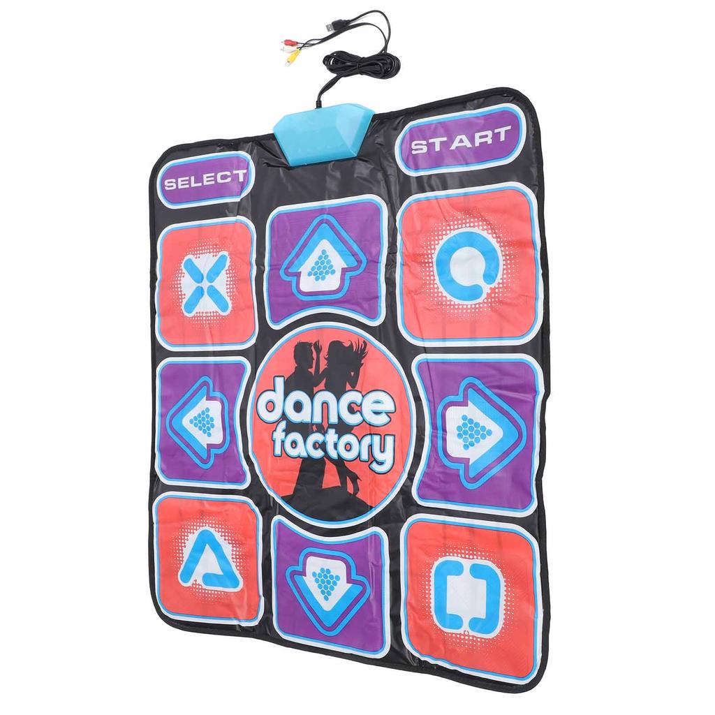 Одиночный танцевальный коврик улучшает координацию предотвращает скольжение электронный танцевальный интерактивный коврик для телевизора
