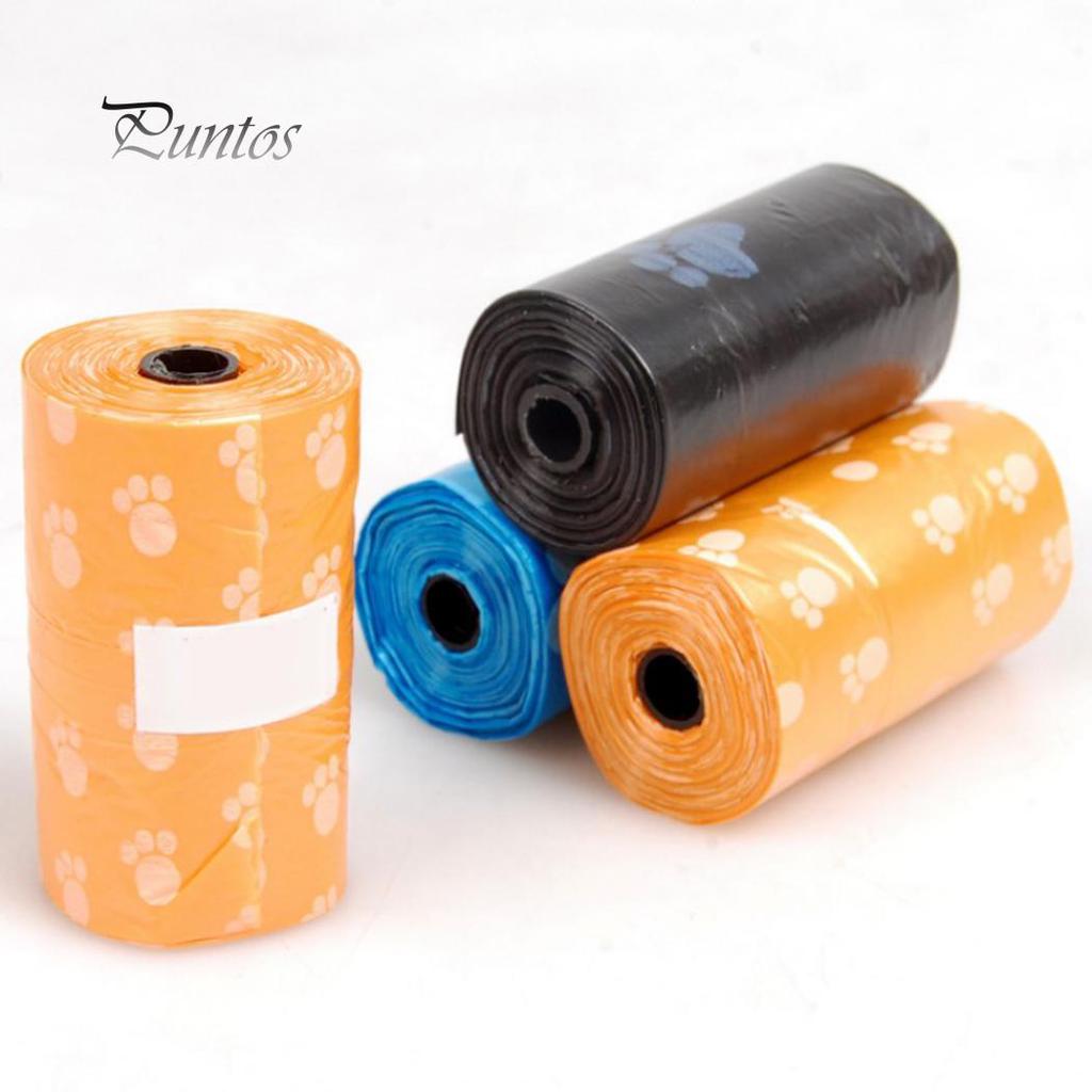 Портативный диспенсер - бокс 8*4см держатель пакетов для мусора или корма легко крепится к поводку домашнего питомца