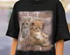 ı do not think therefore ı do not am tshirt,funny kitten,cute cat tshirt,philosophy tshirt,Descartes tee,tshirt to wear at philosophy class