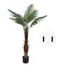 Artificial Lighted Palm Tree 100LED IP65 120cm Light Up Tropical Palm Tree for Pool Beach Yard