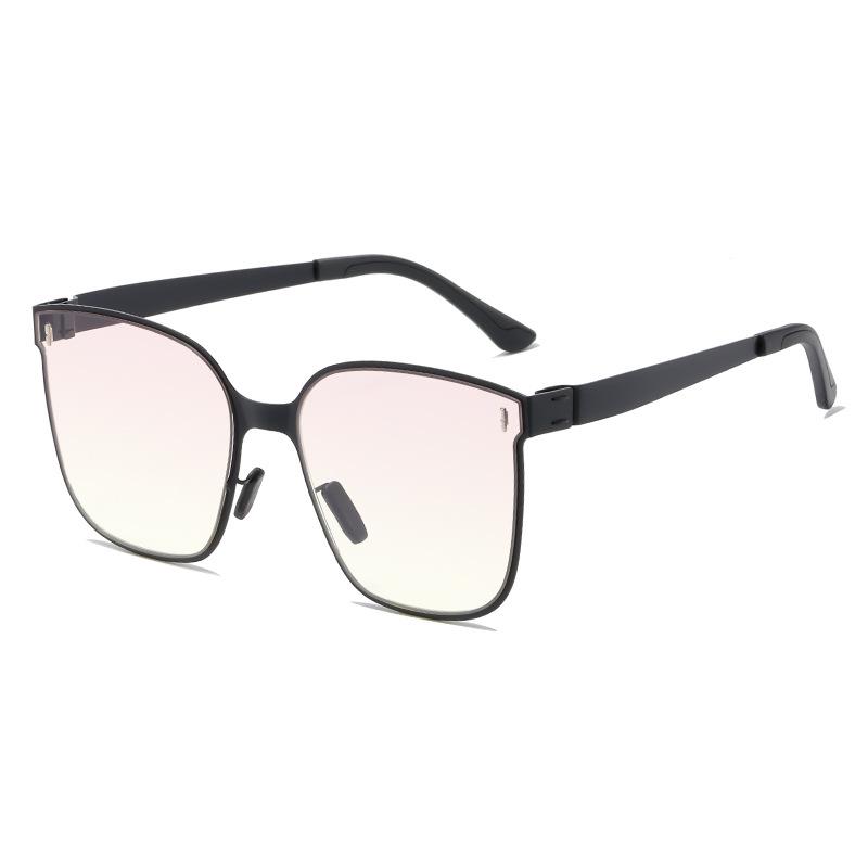 Нейлоновые поляризационные солнцезащитные очки высокой четкости Солнцезащитные очки из нержавеющей стали Солнцезащитные очки с защитой от УФ-лучей