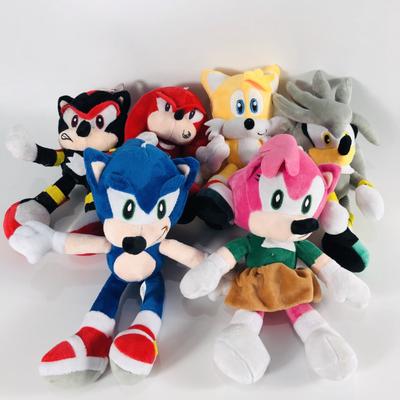 Плюшевая кукла Sonic the Hedgehog 11 дюймов, мягкие игрушки Super Sonic