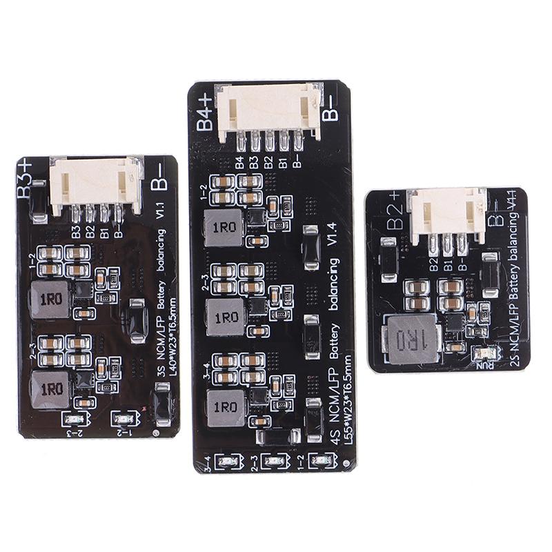 Активный балансир BMS 2S 3S 4S 1,2A для LiFePO4 Lipo Li-ion Литий-ионных Аккумуляторов, Модуль выравнивания энергии, Индуктивная версия