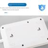 Multi-function Power Strip with UK/EU Sockets, Air Conditioner Plug, and USB Ports