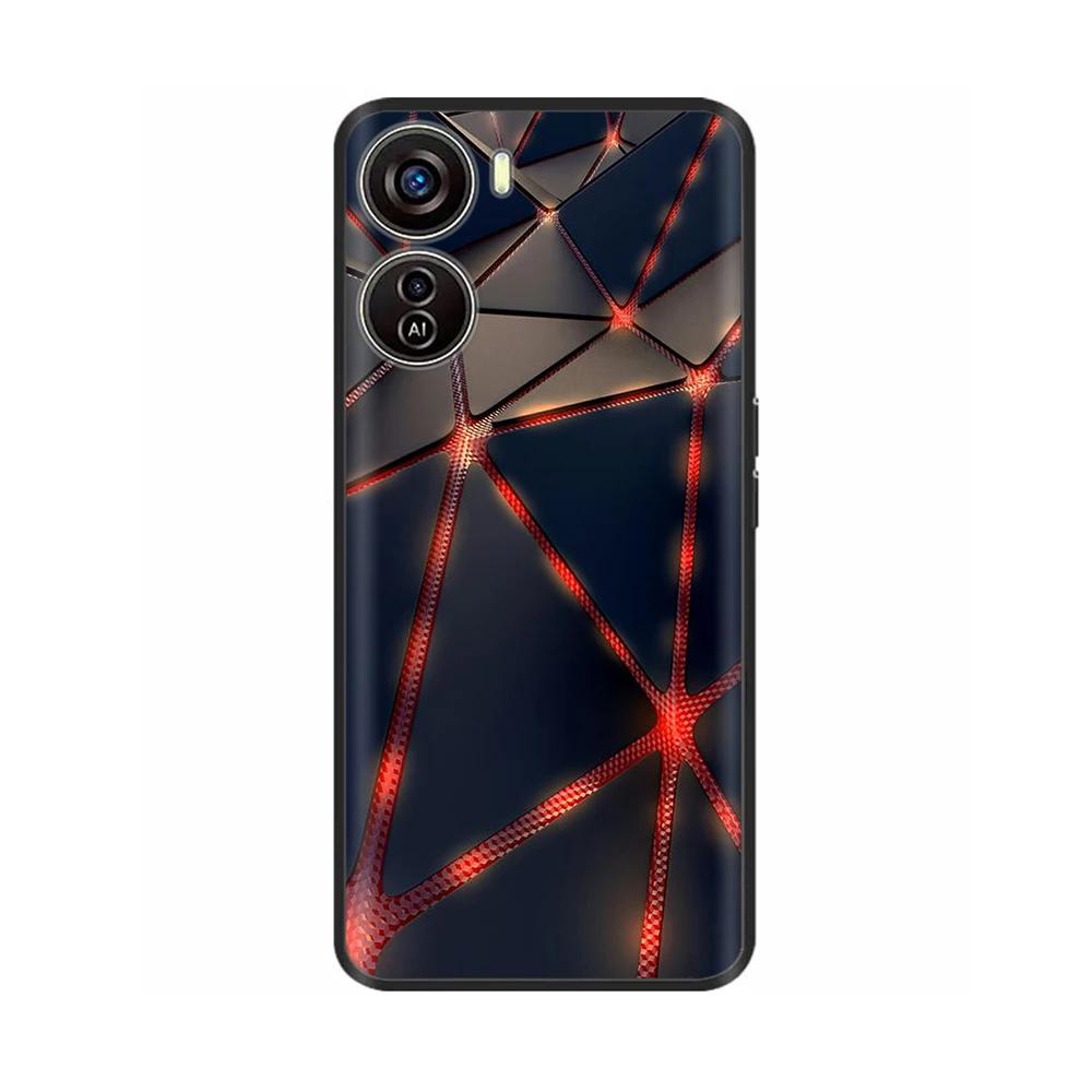 Чехол для ZTE Blade V50 Design 5G Мягкий силиконовый чехол для телефона для ZTE Blade V50 Design 4G 5G Ударопрочный корпус Задняя крышка Coque