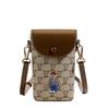 Сумка кроссбоди в европейском и американском модном тренде North Source - Женская универсальная сумка на одно плечо для мобильного телефона в ретро-стиле
