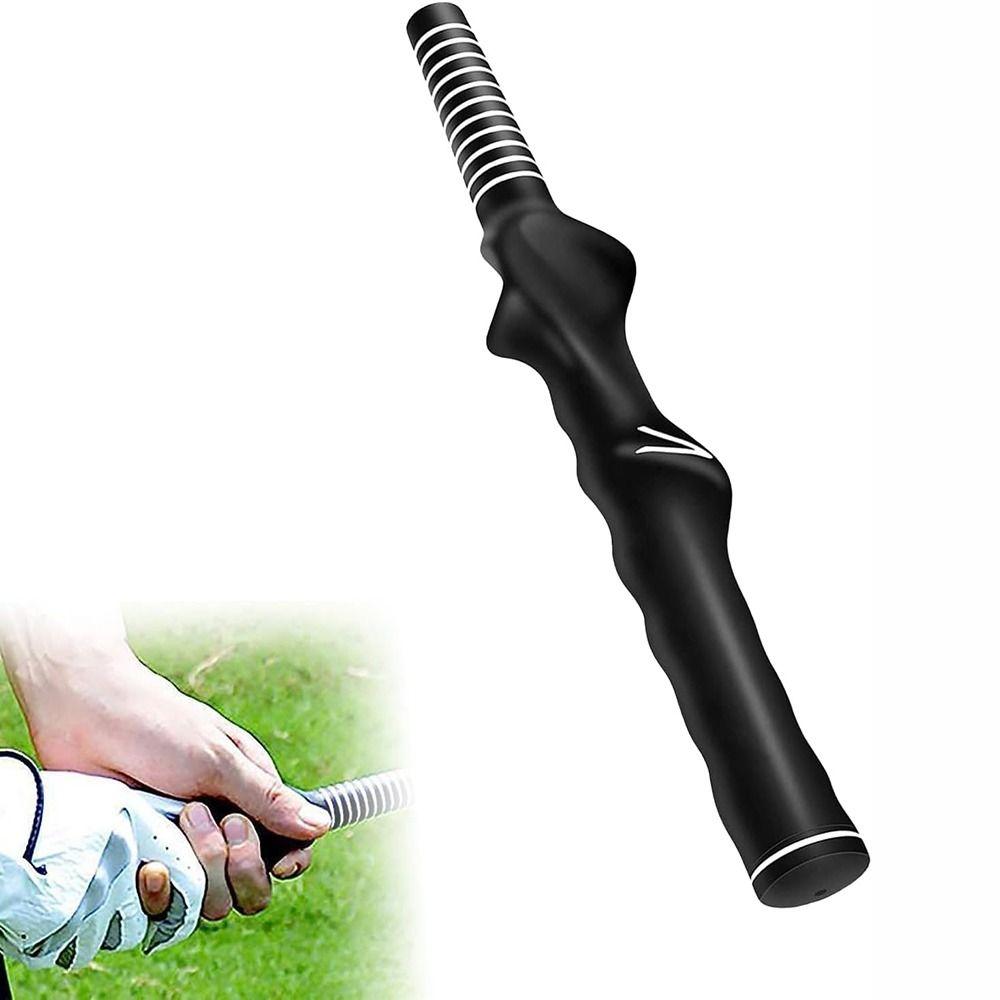 Black Golf Club Grip Right-Handed Golf Trainer Grip New Non-slip Grip Beginner