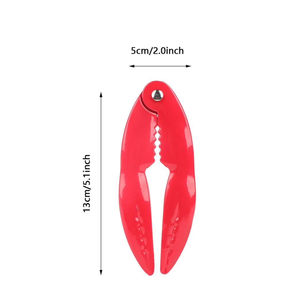 Heavy-Duty Seafood Clip Red Shellfish Crab Opener Kitchen Tool Lobster Cracker  Home Kitche