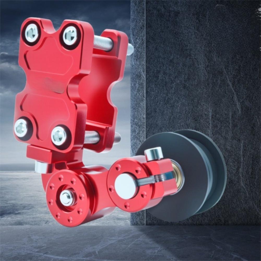 Aluminum Alloy Motorcycle Chain Adjuster Motorbike Roller Tightener Motorcycle Parts Modification