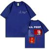 Rapper Lil Peep Album Merch Tshirt Men Women Clothing Harajuku Hip Hop Short Sleeve Tshirts Fashion Casual Oversized T Shirts