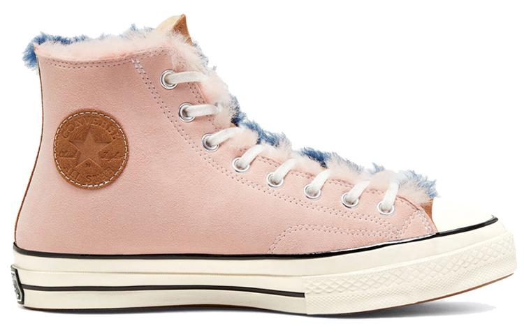 Chuck 70 Tri Panel x Chuck 70 Converse Hi 'Navy Shearling' 166319C
