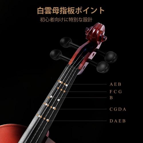 Eastar EVA-2 (4/4) Beginner's Violin with Fretboard Markings, Spruce Wood