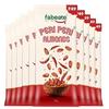 Fabeato Munch on the Go Snack Премиум Peri Peri Миндаль | Острый | Хрустящий | Богат белком Каждый пакетик 25 г | Упаковка из 10 штук