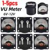 Индикатор уровня звука VU Стерео плата усилителя Индикатор уровня с модулем драйвера Панельный VU-метр 500 мкА Теплая подсветка Запись