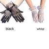 Full Finger Bow Paragraph Summer Sunscreen Mittens Bride Gloves Lace Glove Sexy Dress Party