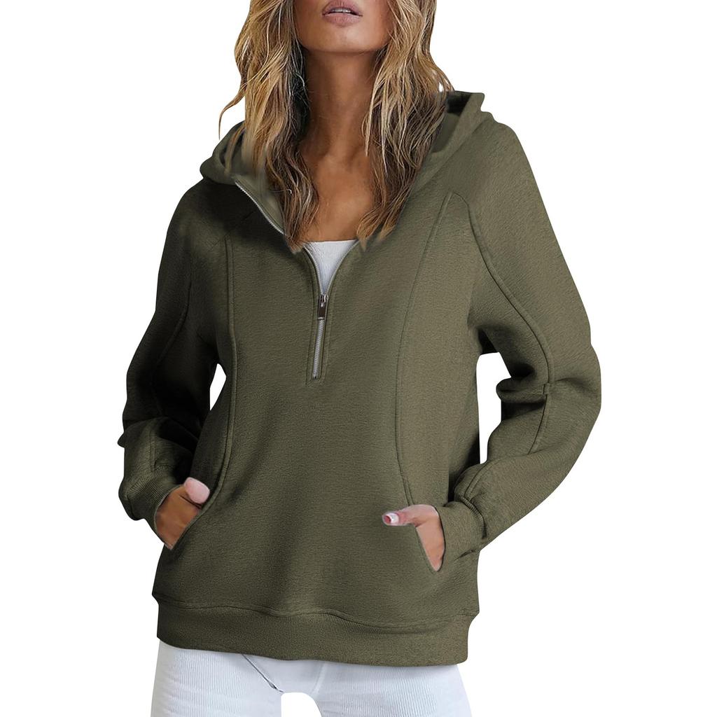 Женские толстовки с капюшоном, свободные толстовки с короткими рукавами и застежкой-молнией, повседневные толстовки с капюшоном и длинными рукавами