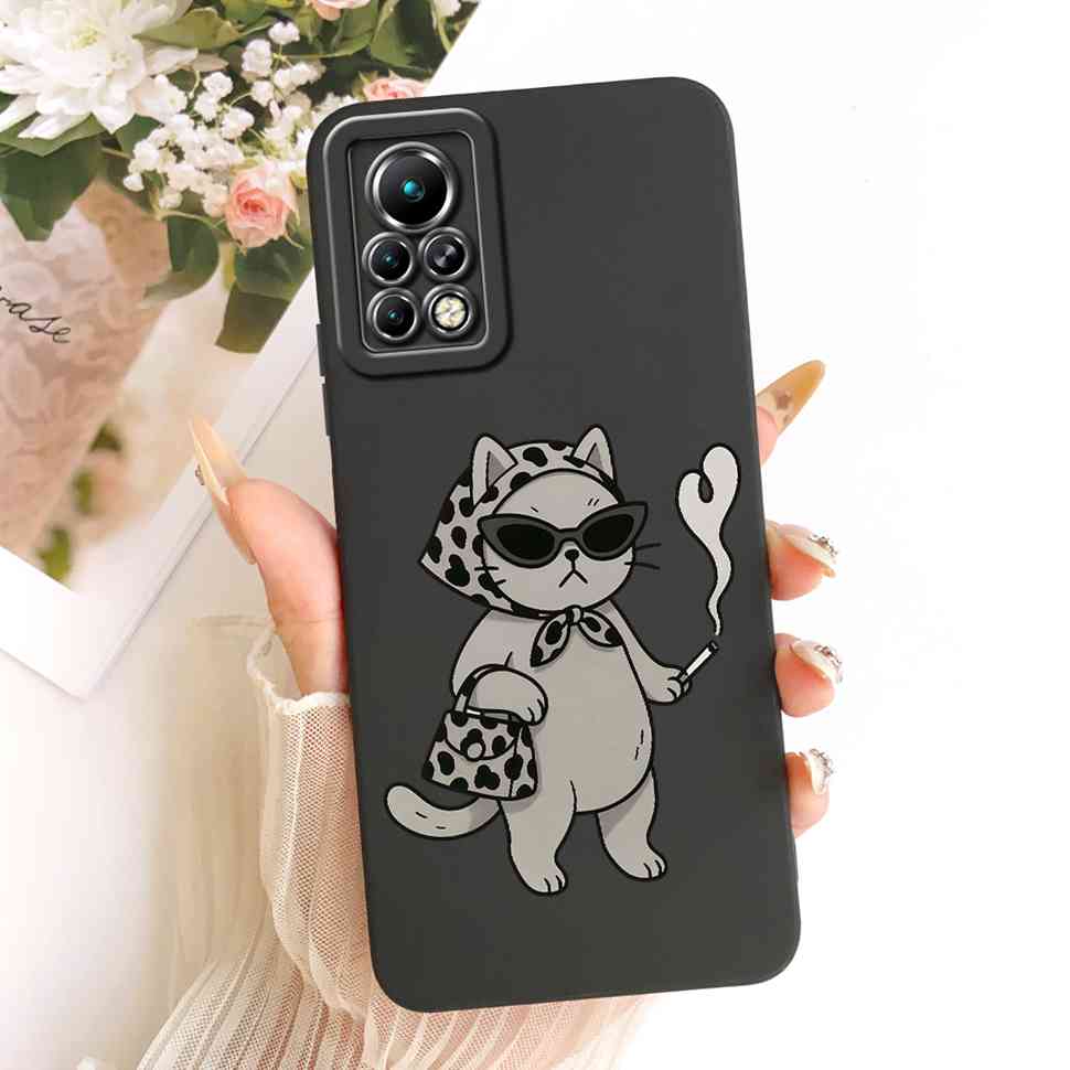 Phone Case For Infinix Note 11 Pro X697 Butterfly Shockproof Case For Infinix Note11 Note 11 Pro Soft Silicone Back Cover 6.95"
