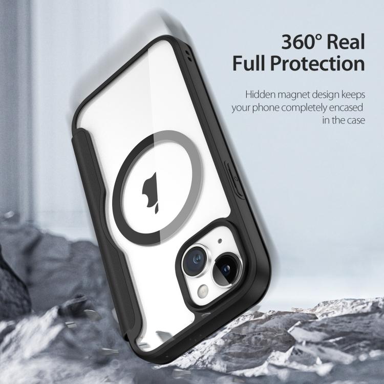 DUX DUCIS Чехол-книжка Skin X Pro Series Magsafe из PC + TPU для телефона