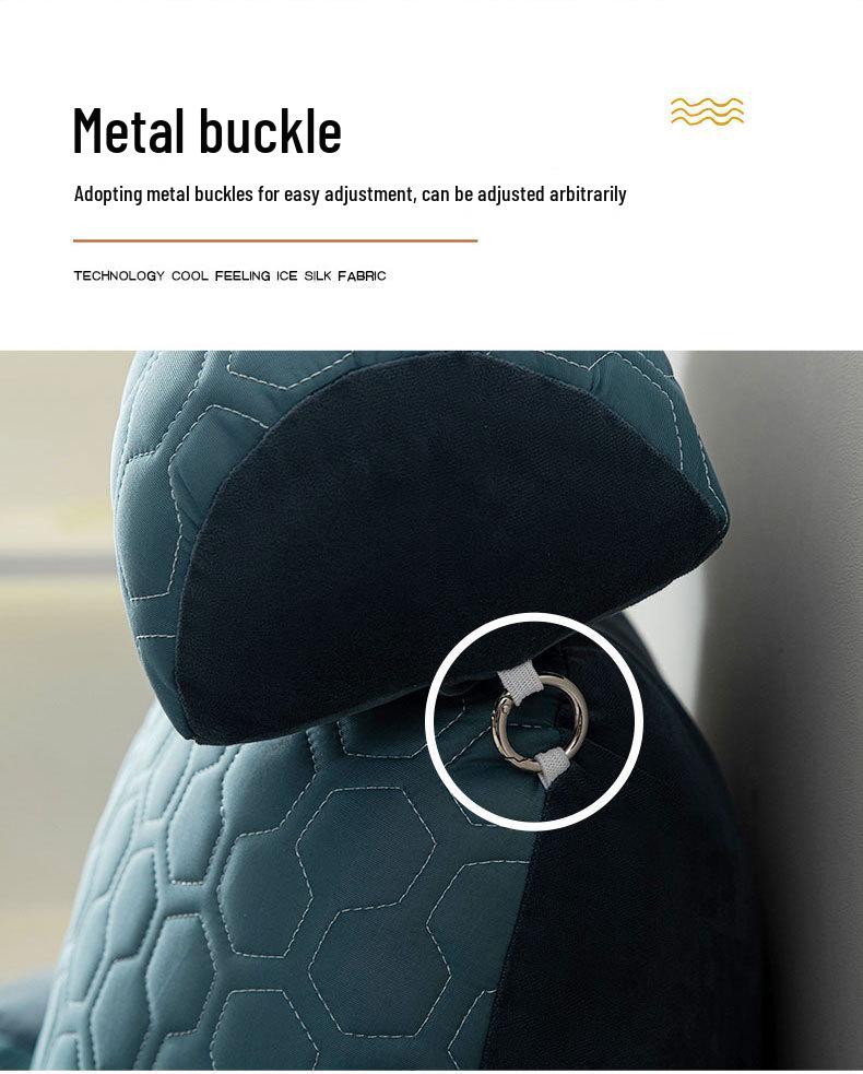 Подушка для изголовья из ледяного шелка и латекса: Мягкая подушка-спинка для дивана и кровати с прохладным комфортом