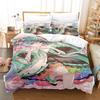 Anime Hatsune Miku Creative Peripherals Duvet Cover Merry Bedding Set Queen King Full Size for Holiday Bedroom Teens Women Gifts