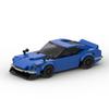 MOC Fairlady 240Z Скоростной Автомобиль JDM Городской Транспорт Гонщик Строительные Блоки Кирпичики Креативный Гараж Игрушки Для Взрослых Мальчиков Подарки
