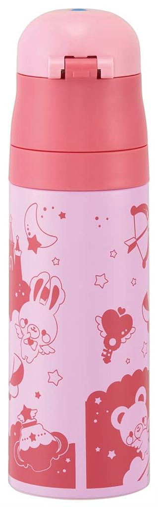 Бутылка для воды из нержавеющей стали Skater Direct Drinking 470 мл с крышкой Unicorn Girl KSDC4