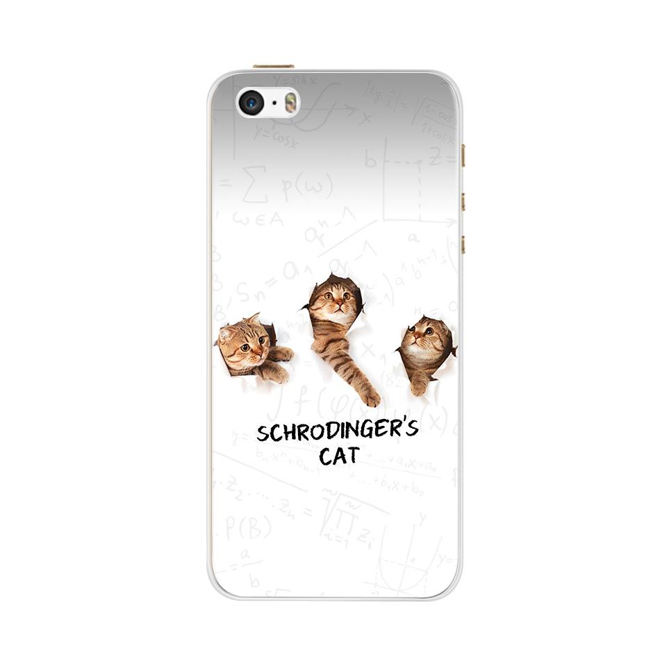 Для iPhone 5 5S SE Чехол для iPhone 5S для iPhone 5S Чехол Силиконовый Милый Чехол для iphone SE Защитная накладка для iphone 5 S 5se Чехлы для телефона