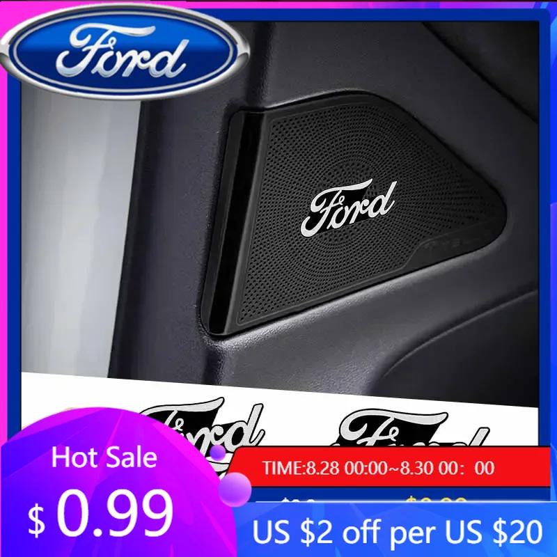 New 2026 Car Sticker 3D Metal Aluminum Car Decoration Sound Audio Badge Stickers Emblem Decals For Ford Focus 2 3 1 MK2 MK3 MK1