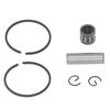 40mm Piston Pin  Kit Steel Alloy Stable Performance for 2 Stroke 49cc 50cc Moped Scooter Dirt 