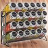 Non-slip Seasoning Organizer Wall-mounted Countertop Spice Holder Hanging Spice Shelf  Shower