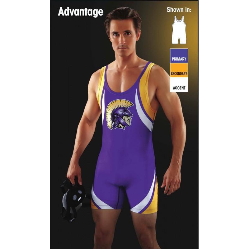 Mens Compression Wrestling Singlet Gym Workout Suit Lightweight Sweat Wicking Spandex Leotard Training Competition