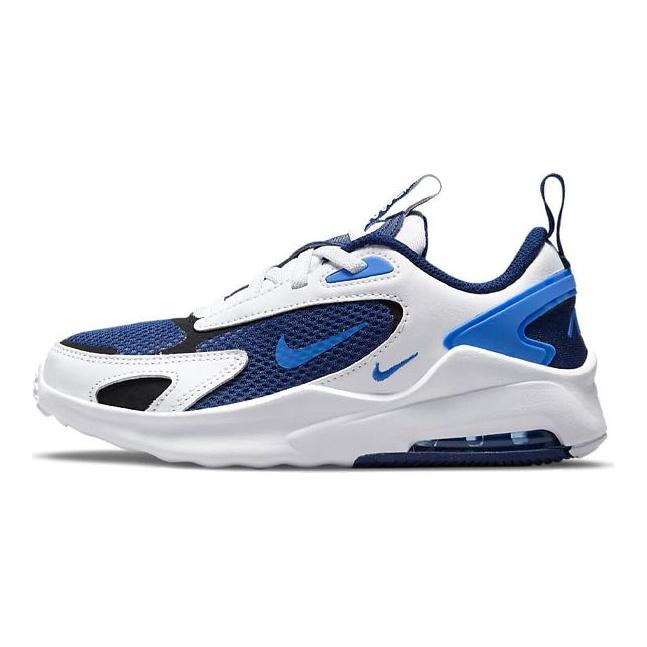 Nike Детские кроссовки Air Max Bolt PS Blue Void Белый Черный Сигнально-Синий CW1627-400