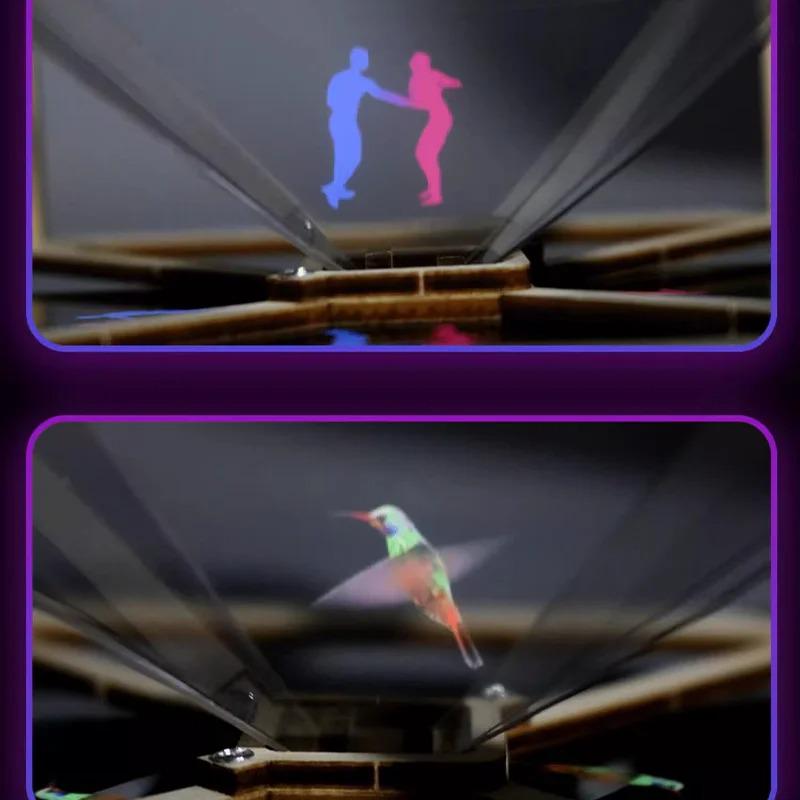 Набор 3D-голографического проектора: Научный DIY-поделка для младших школьников