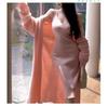 2024 Women's V-Neck Long Knitted Cardigan & Strap Dress Set