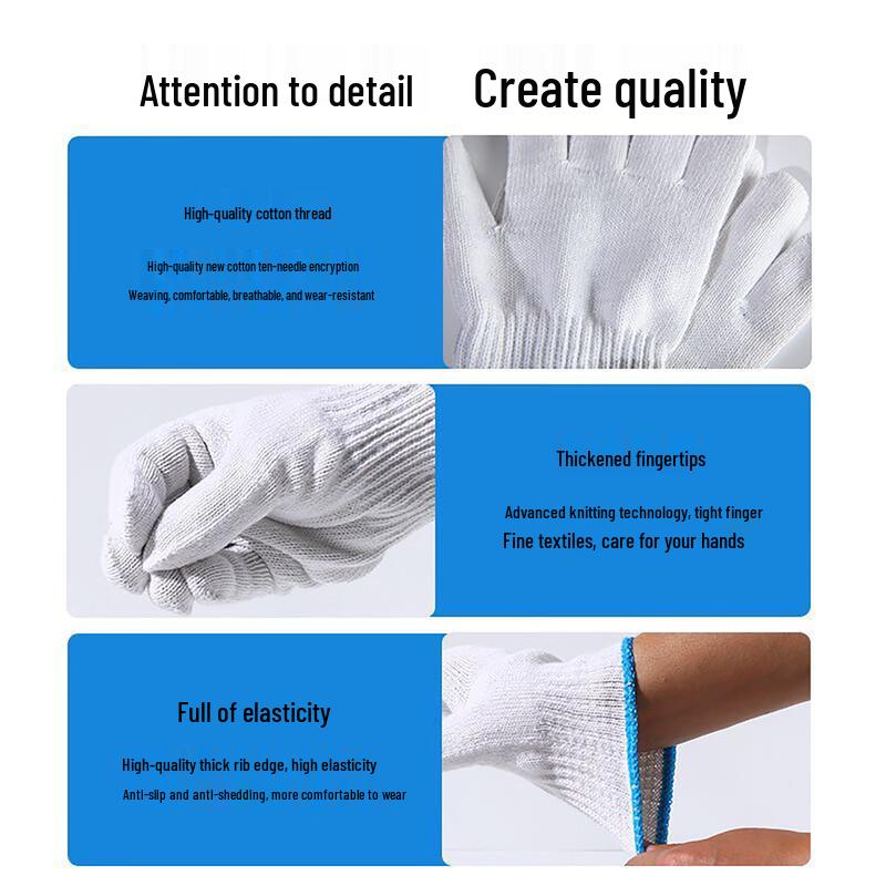 Kujucun Durable Industrial Safety Work Gloves