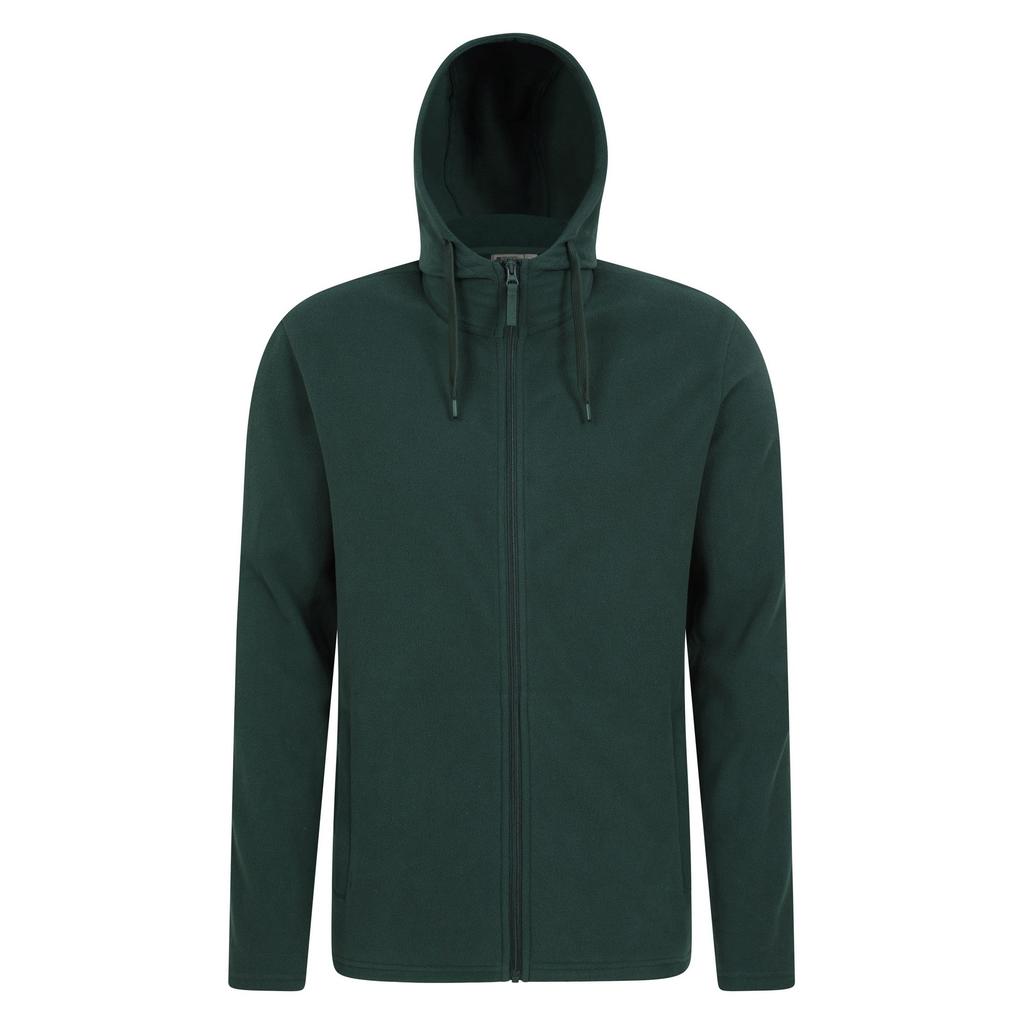 Mountain Warehouse Mens Camber Fleece Full Zip Hoodie