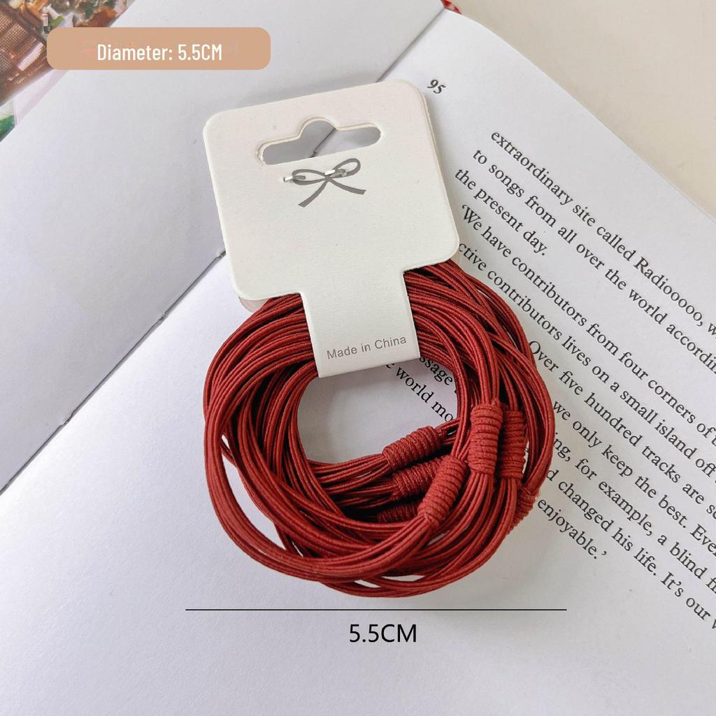 Резинка для волос в корейском стиле: Многорядный, универсальный, простой аксессуар для волос.