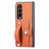 Phone Case Galaxy Z Fold8 Ultra Fold7 Fold6 Fold5 Card Holder Wristband Stand Fiber Texture Shockproof
