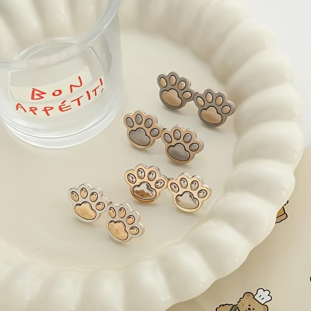 Cute Cat Claw Waist Buckle Pair, Removable Nail-free Seam-free Waist Button, Waist Circumference Large Change Small Waist Button - Waist Fit Artifact